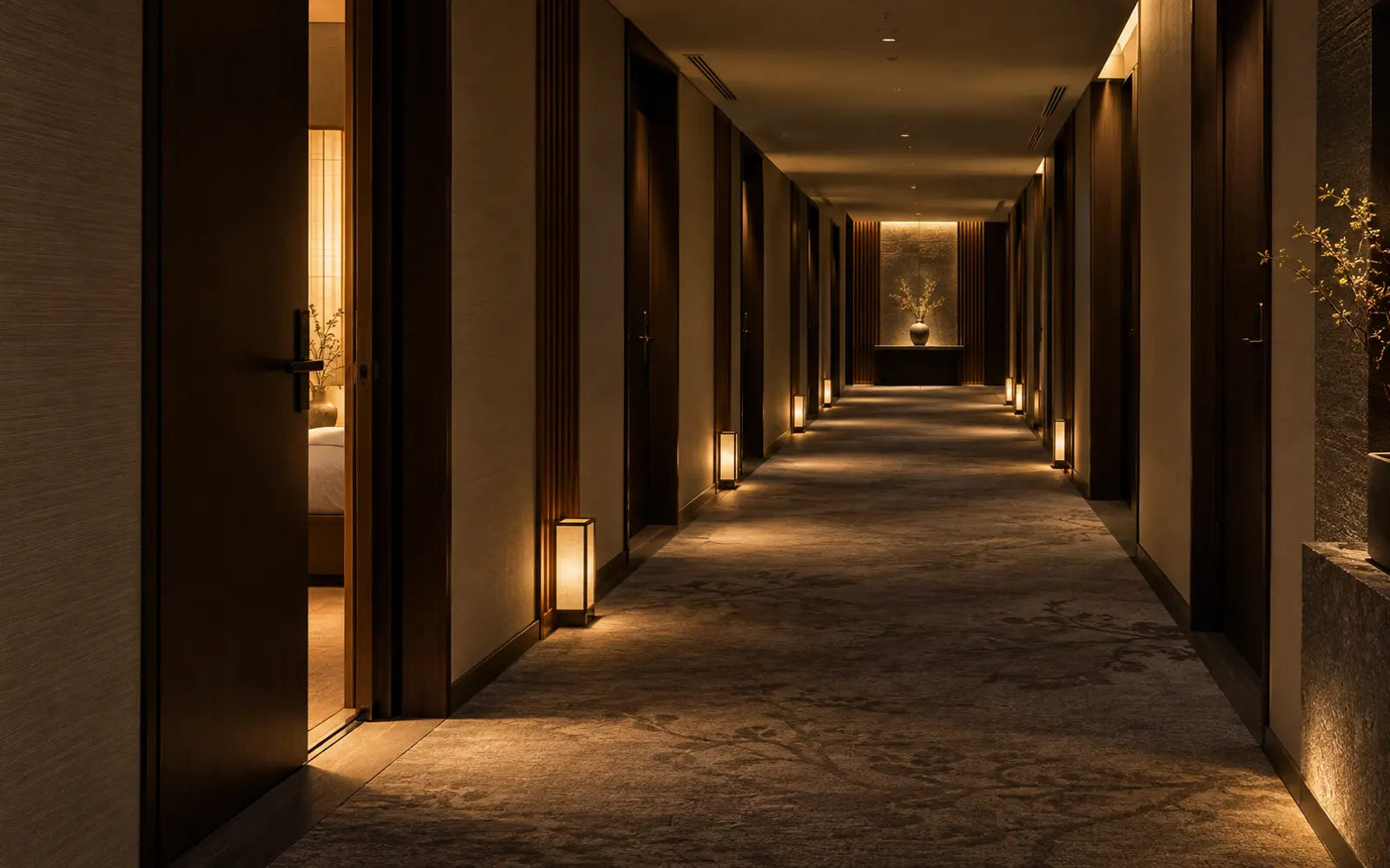 Whether the cast can come up to your room depends on where you're staying.
